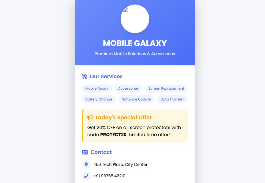 Classic Digital Card